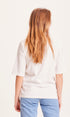 KnowledgeCotton Apparel - Nuance by nature T-shirt - Buttercream